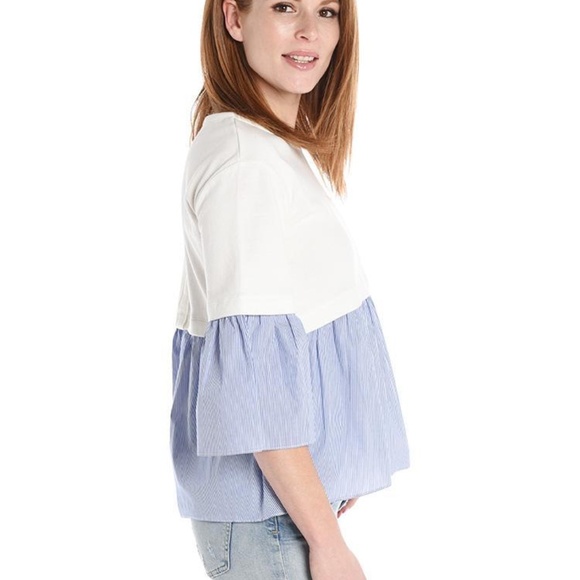 Kindly Layered Poplin Top - Picture 2 of 6